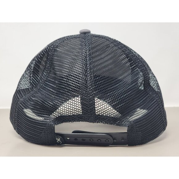 Browning Trucker‎ Hat Cap Snapback Mesh Deer Hunting Outdoors Adjustable - Picture 3 of 8